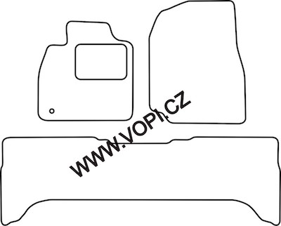 Autokoberce Toyota Land Cruiser 3 dveřová 2009 - Colorfit (4775)